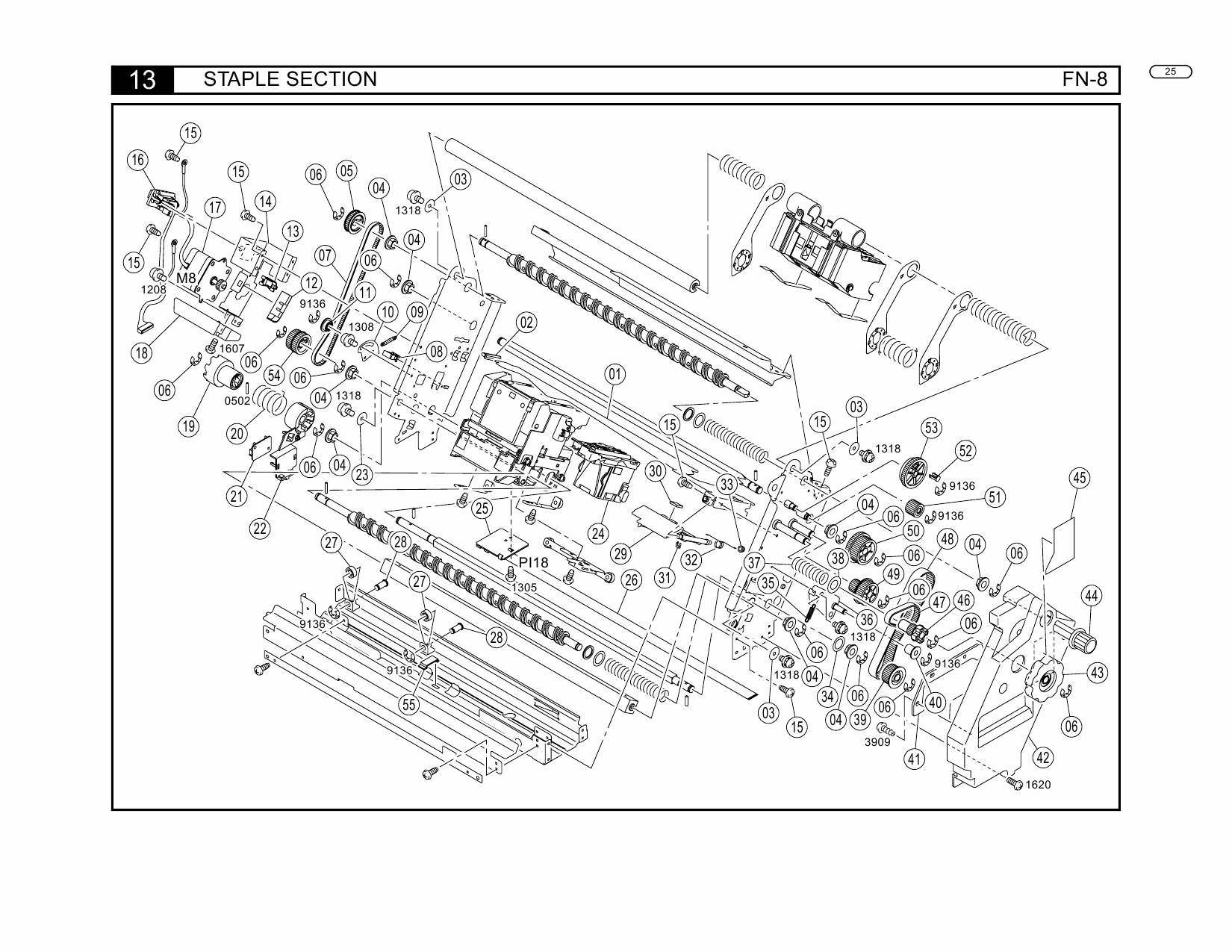 Konica-Minolta Options FN-8 Parts Manual-5